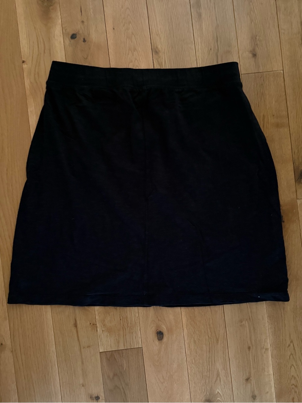 Toad&Co Black Mini Skirt - Classic Straight Cut